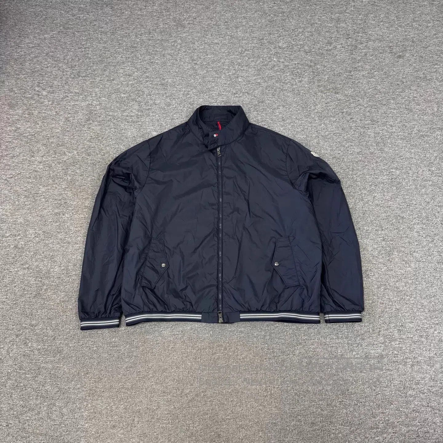 Moncler Black Zip-Up Bomber Jacket XXL. Size US XXL / EU 58 / 5 - 1 Thumbnail
