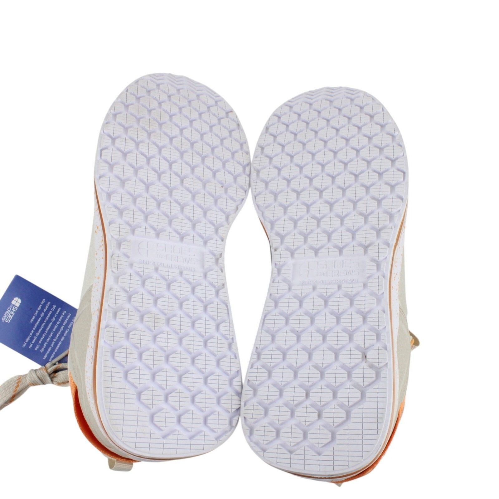 Other Shoes for Crews Women's Cream/Orange Easy Clean Sz 8 NWT Size US 8 / IT 38 - 7 Thumbnail