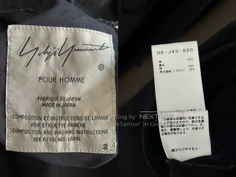 Yohji Yamamoto Yohji Yamamoto Zipper Fish Tail Two-Way Coat Size US M / EU 48-50 / 2 - 8 Thumbnail
