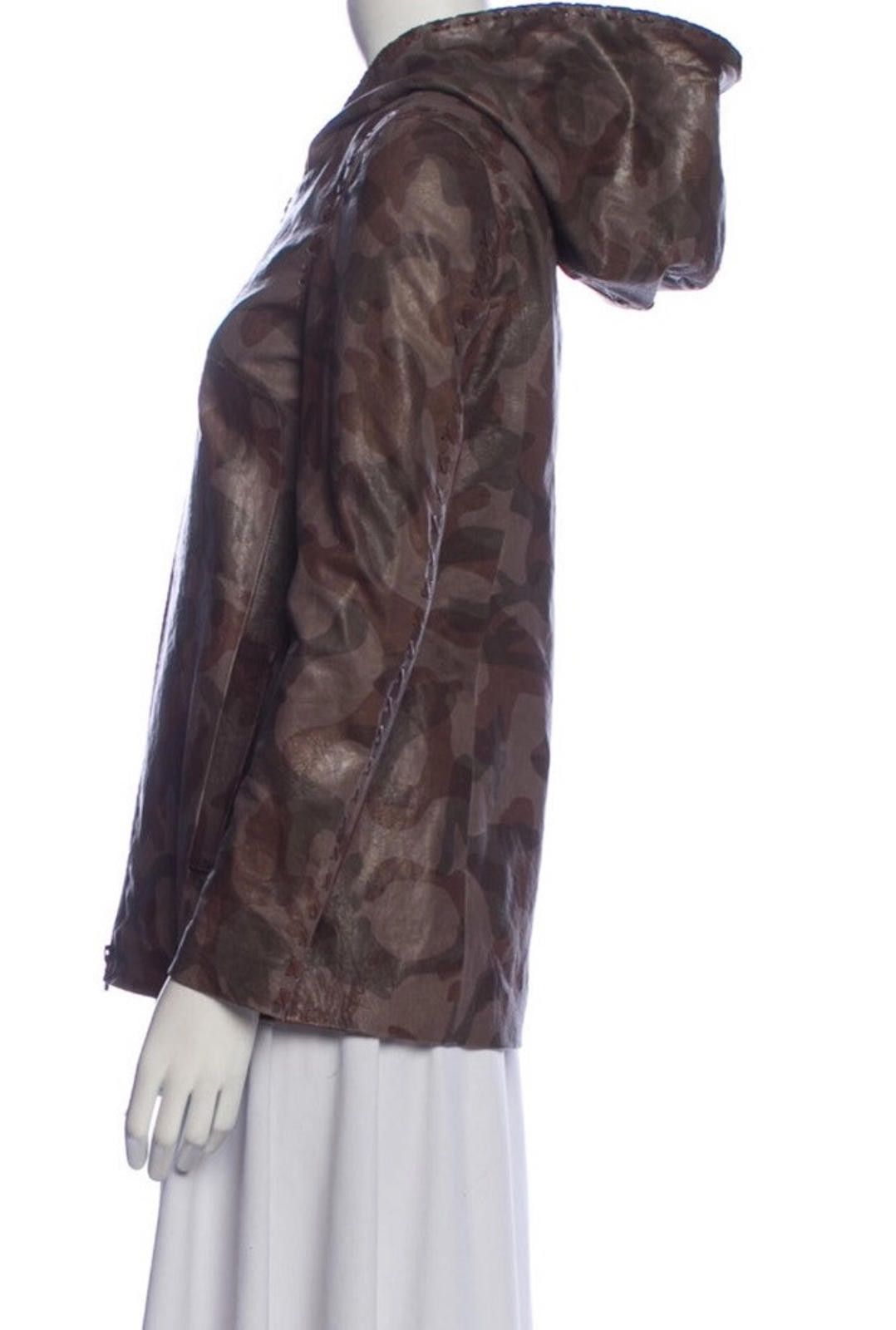 Other Christensen Genuine Lamb Military Hooded Jacket Sz 2/XS Size XS / US 0-2 / IT 36-38 - 3 Thumbnail