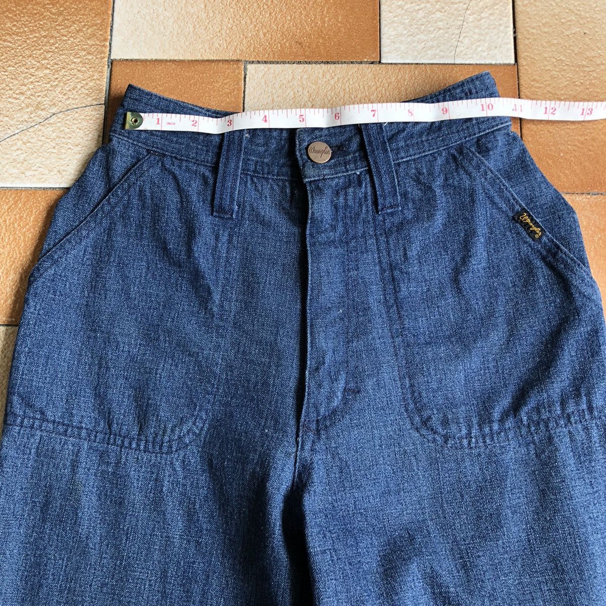 Wrangler Vintage 70s Wrangler “Gals” Wide Leg Jeans Size 22" - 4 Thumbnail