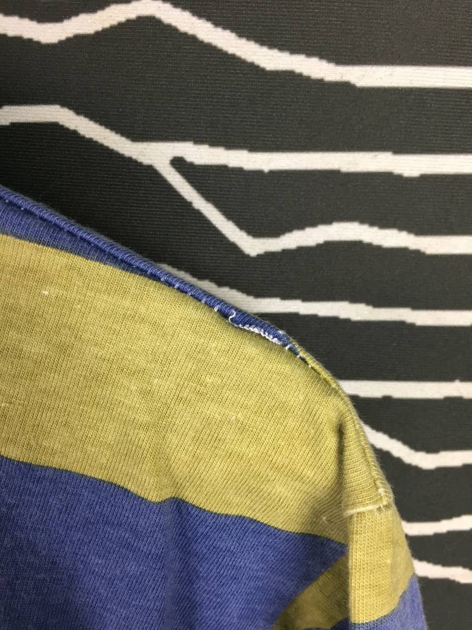 Vintage Vtg Stripe Classic Preppy Retro Single Stitch Polo Shirt Size US M / EU 48-50 / 2 - 10 Thumbnail