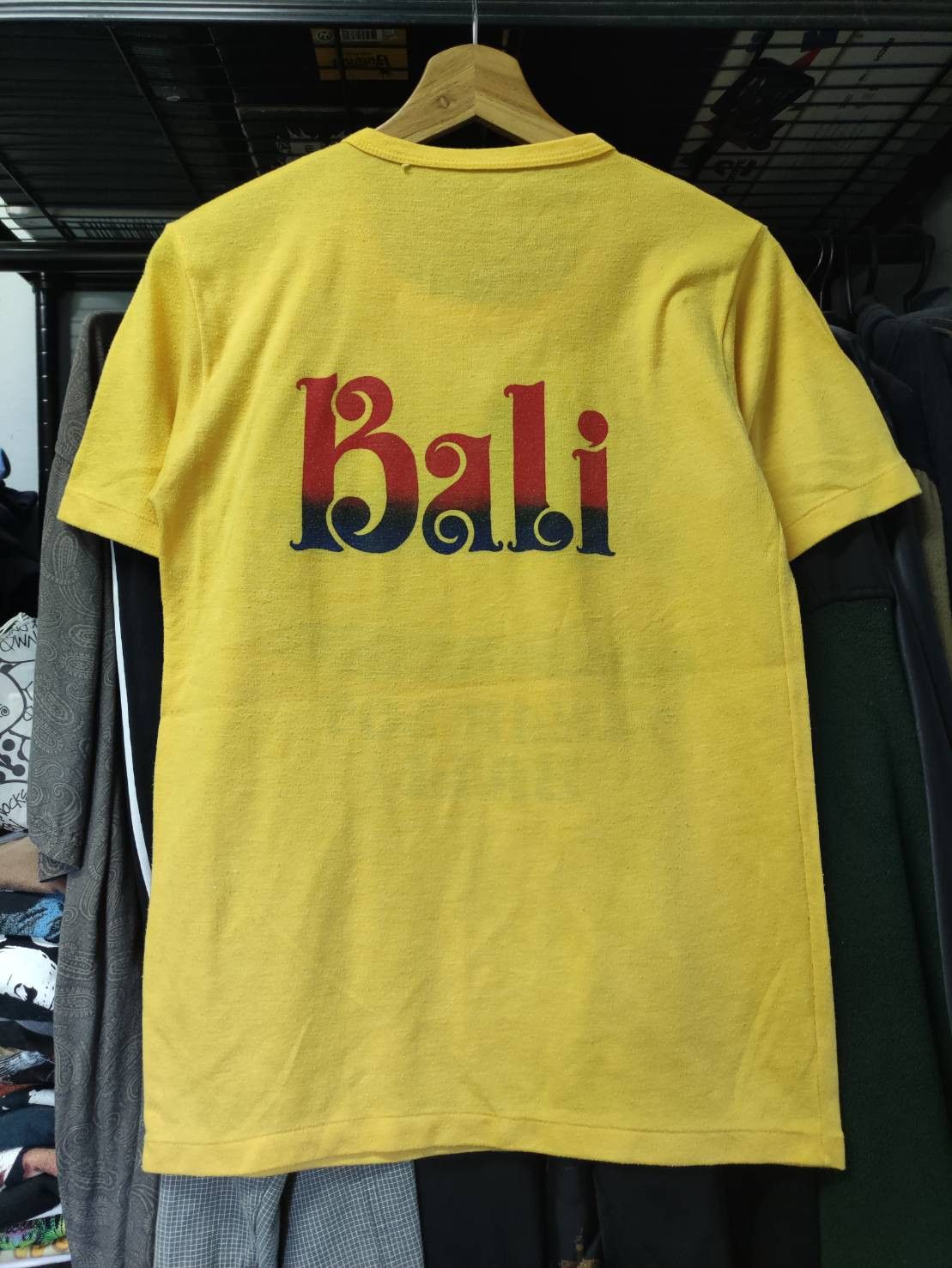Vintage Vtg 80's Tanah Lot Bali Single Stich T-Shirt Size US S / EU 44-46 / 1 - 2 Thumbnail