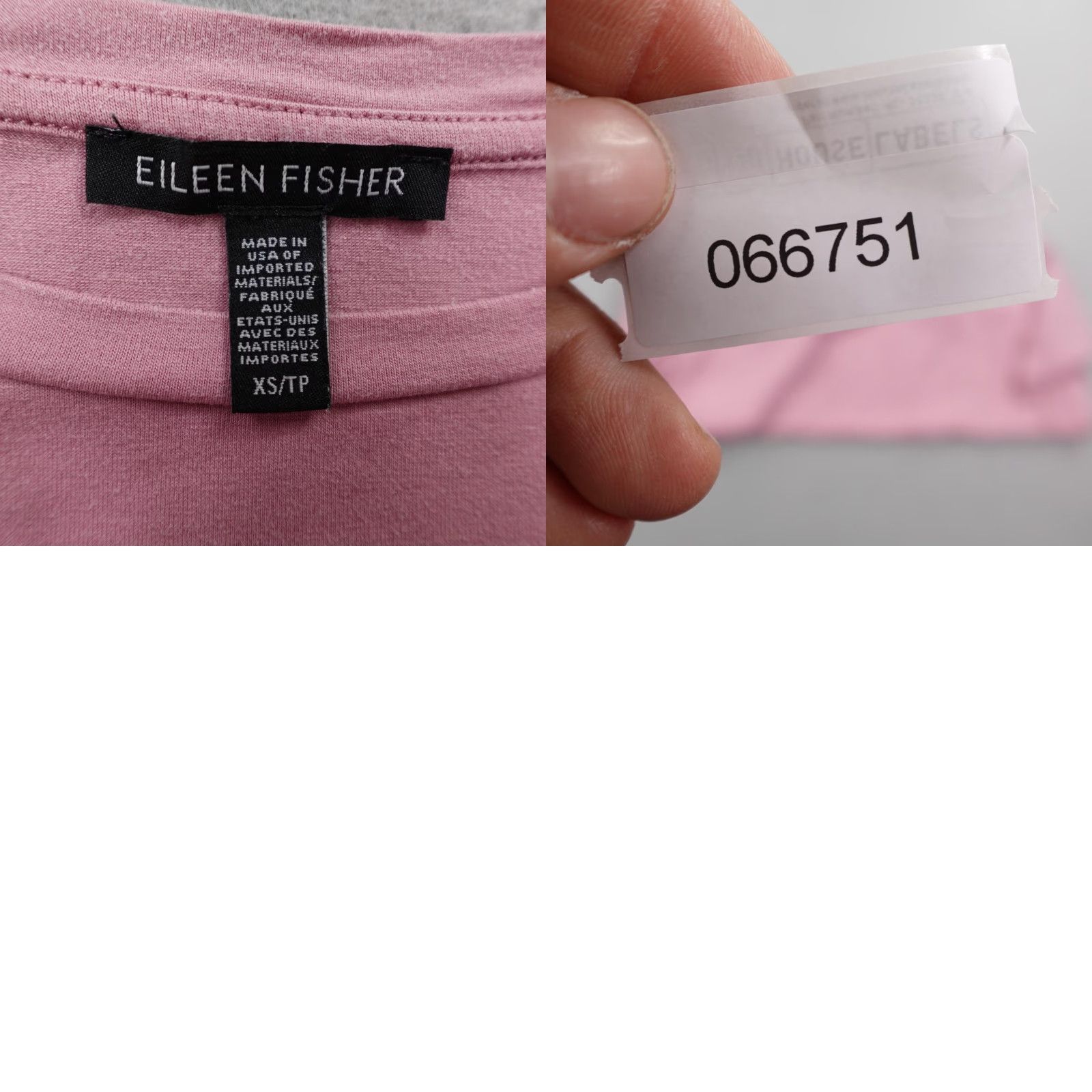 Eileen Fisher Eileen Fisher Shirt Womens XS Pink Oversized Boxy Loose Top Soft Knit Popover Size XS / US 0-2 / IT 36-38 - 8 Thumbnail