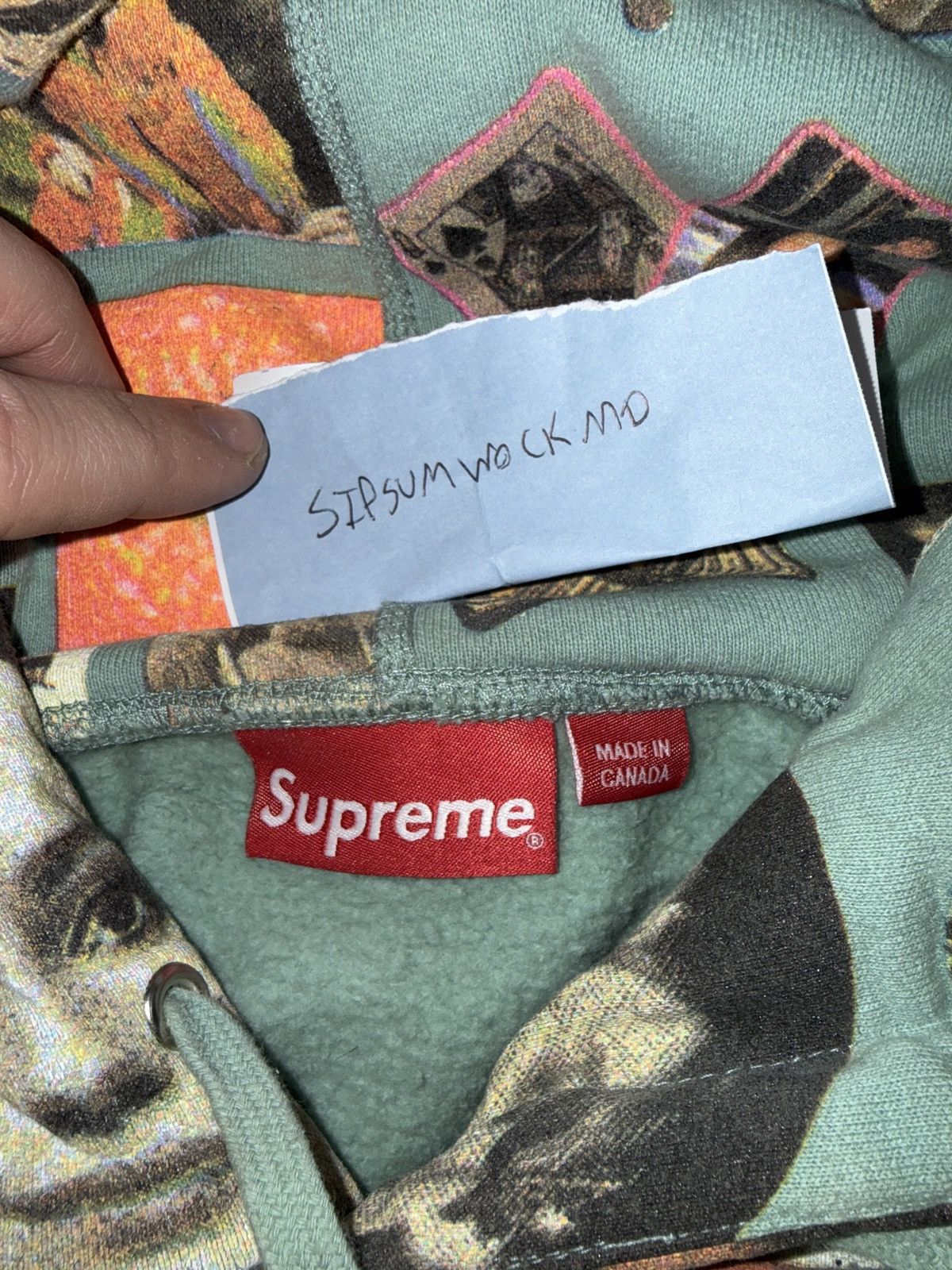 Supreme SUPREME SS17 THRILLS HOODIE Size US L / EU 52-54 / 3 - 4 Thumbnail