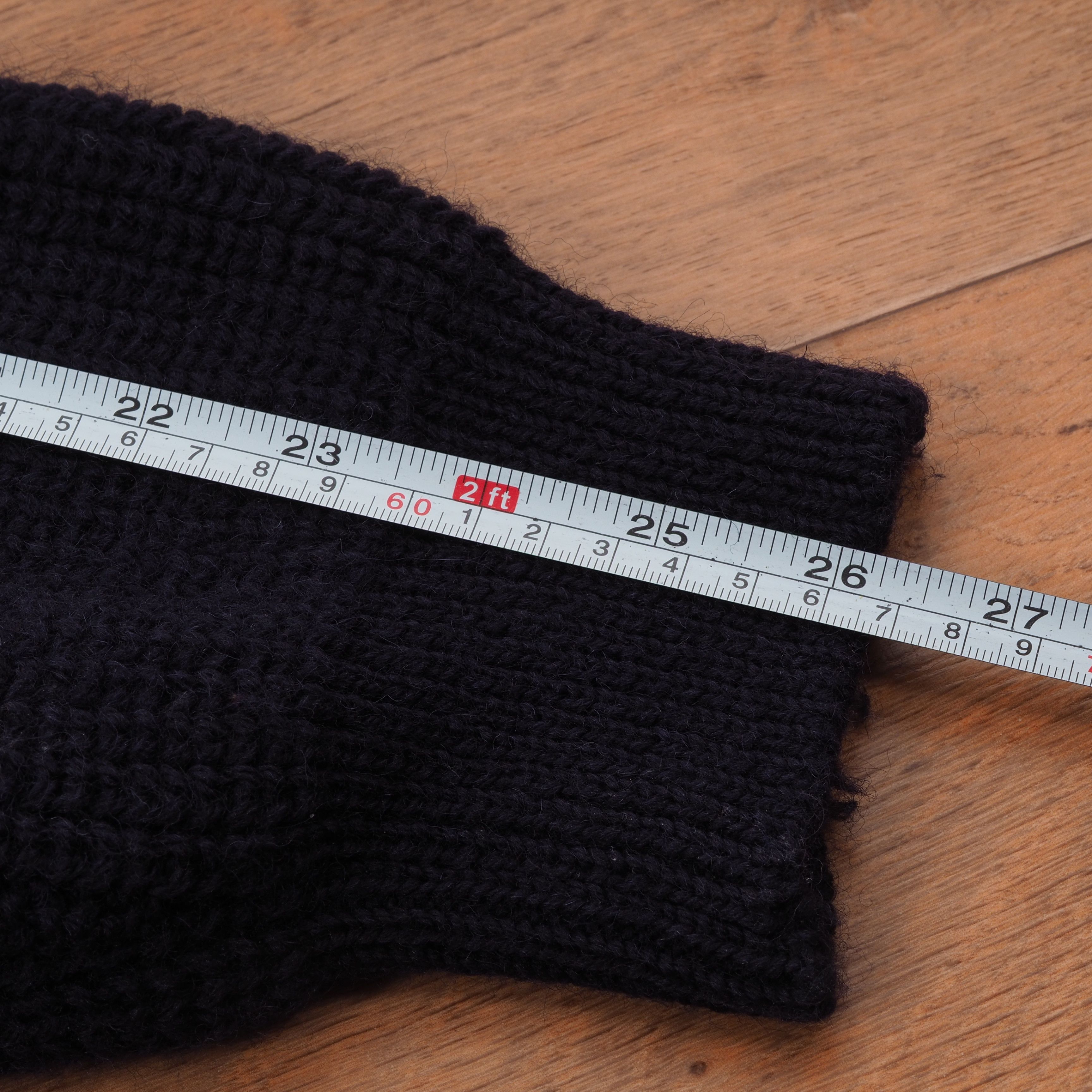Barbour × Vintage Barbour Vintage TYNE ZIP NECK Blue Wool Knit Heavy Sweater Size US L / EU 52-54 / 3 - 10 Thumbnail