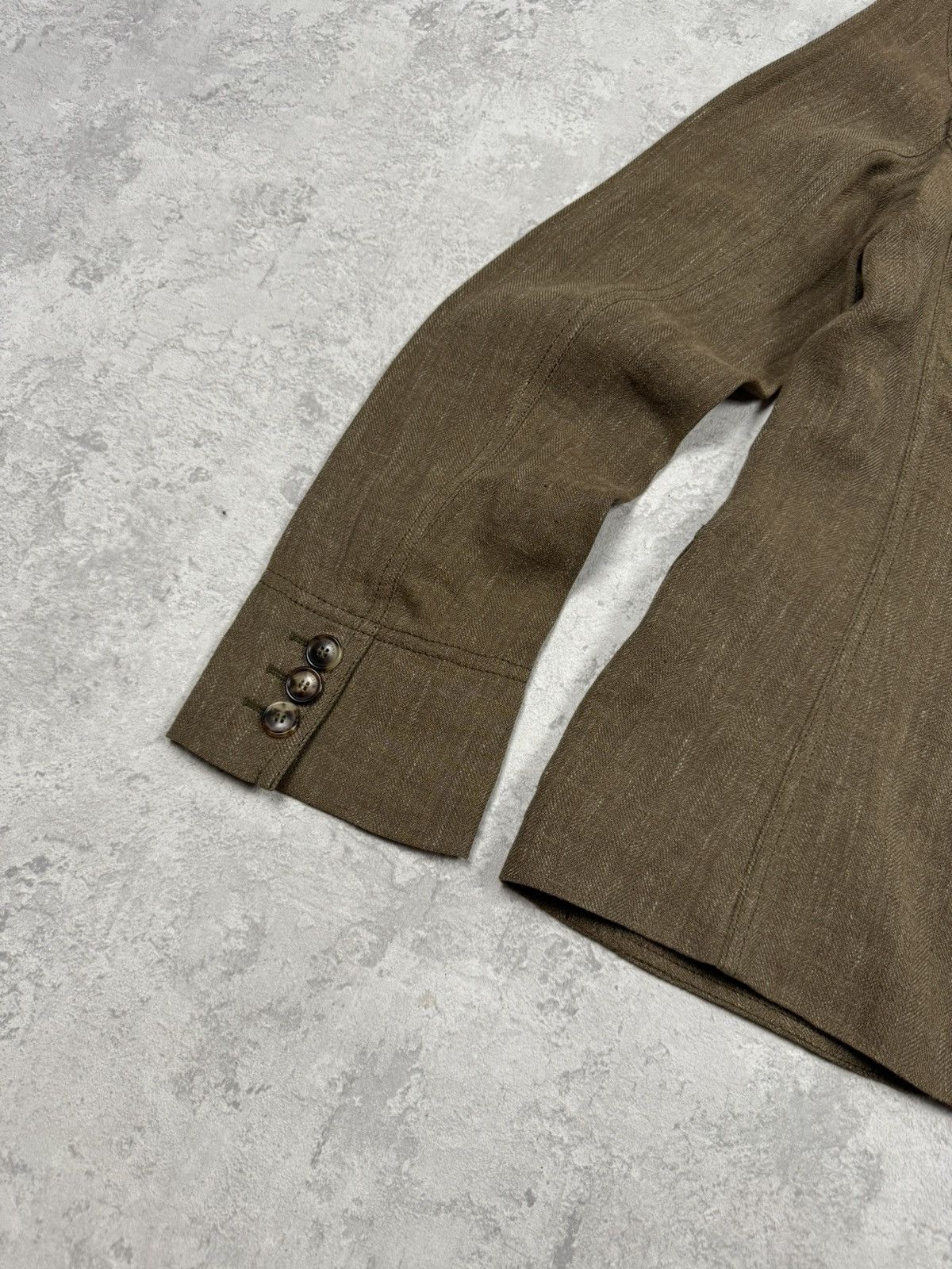 Loro Piana Loro Piana Lino Blazer Size 46 Size L / US 10 / IT 46 - 11 Thumbnail