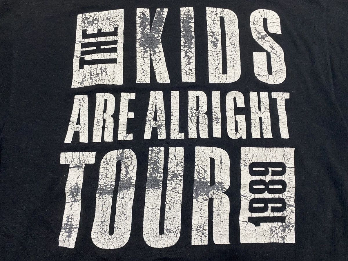 Vintage The Who 'The Kids Are Alright Tour 1989' Shirt Size US L / EU 52-54 / 3 - 4 Thumbnail