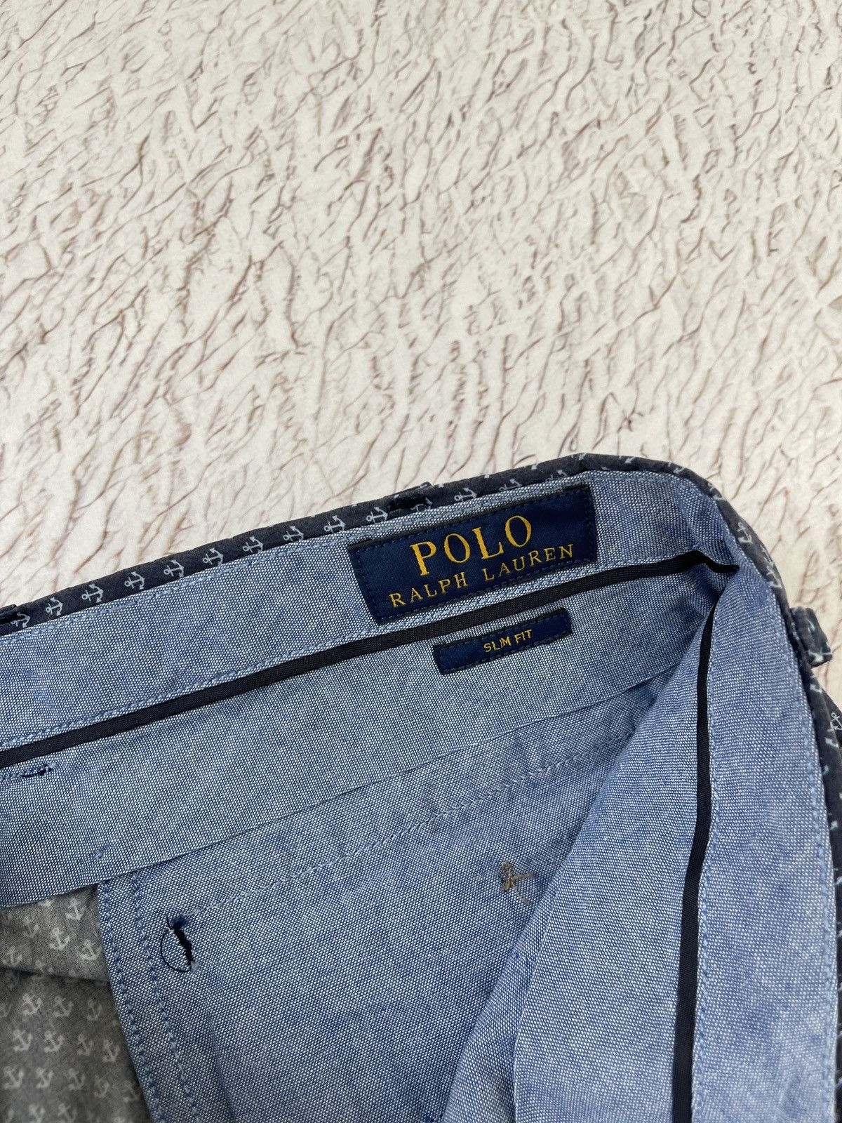 Polo Ralph Lauren Polo Ralph Lauren anchor pattern chino pants lightweight Size US 30 / EU 46 - 10 Thumbnail
