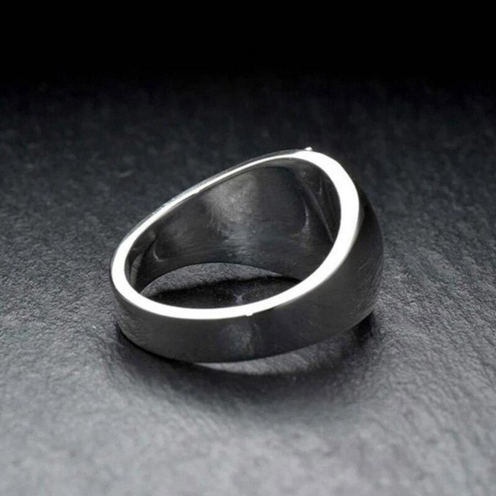 Designer 925 Sterling Silver Vintage Carved Wolf Head Ring - Size 8 Size ONE SIZE - 5 Thumbnail