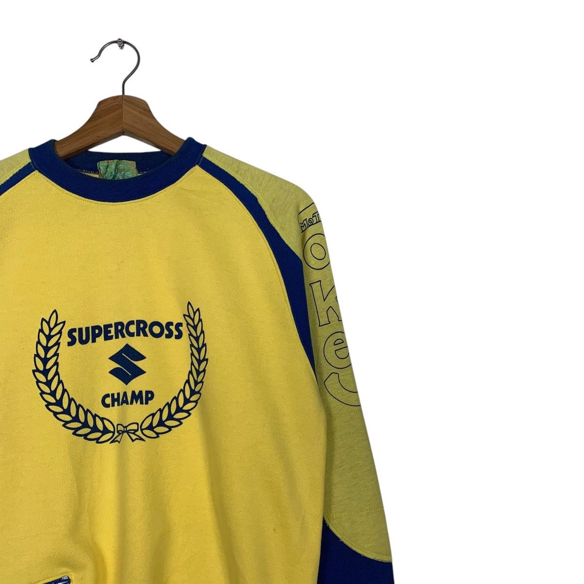 Japanese Brand Vintage Suzuki Supercross Champ Sweater Size US S / EU 44-46 / 1 - 5 Thumbnail