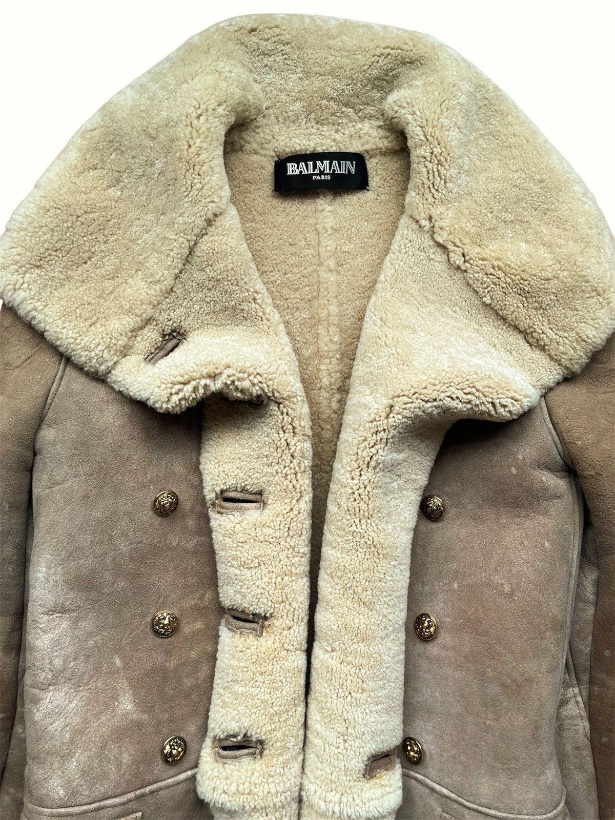 Balmain Balmain AW11 lamb leather fur coat by Decarnin Size US M / EU 48-50 / 2 - 3 Thumbnail