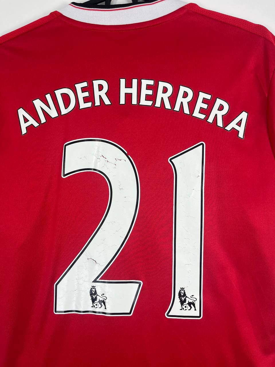 Adidas Manchester United 2015/16 Home Shirt Ander Herrera #21 Sz M Size US M / EU 48-50 / 2 - 9 Thumbnail