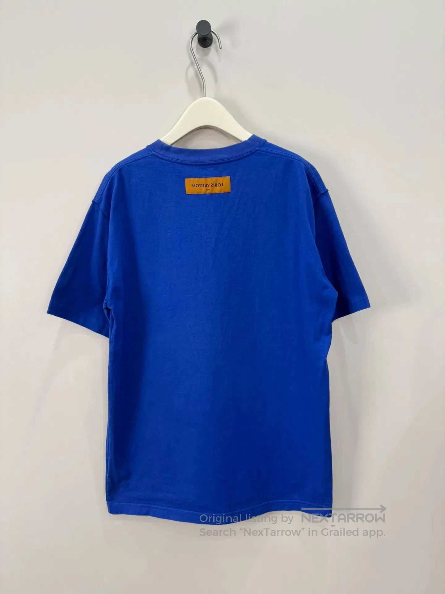 Louis Vuitton Louis Vuitton Embossed Logo Blue XL Tee. Size US XL / EU 56 / 4 - 2 Thumbnail