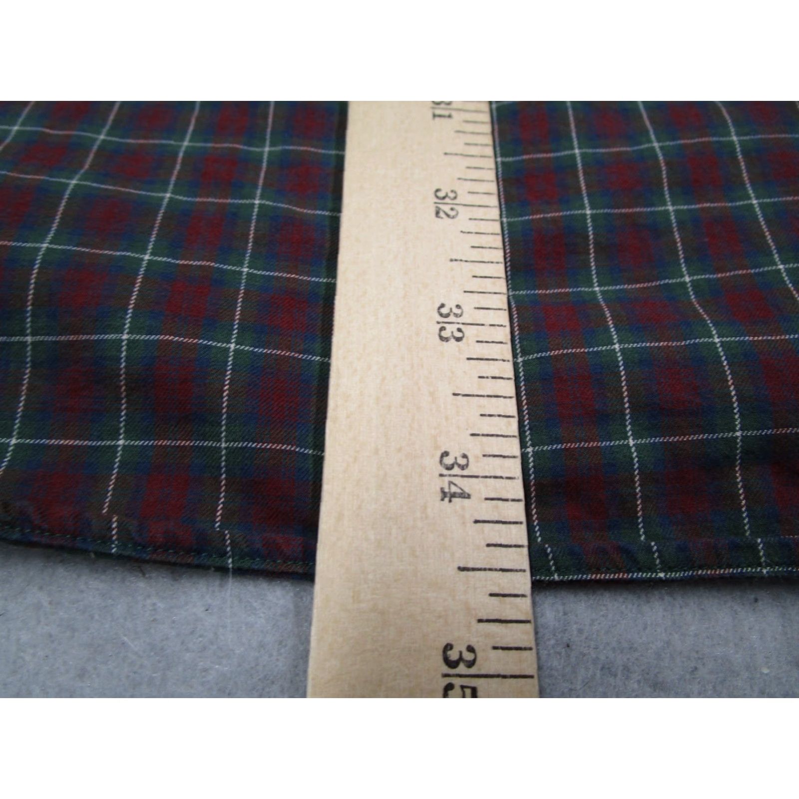 Polo Ralph Lauren VINTAGE Polo Ralph Lauren Shirt 2XL Tall Red Check Button-Up with Dual Flap Pockets Mens Long Sleeve Size US XXL / EU 58 / 5 - 6 Thumbnail