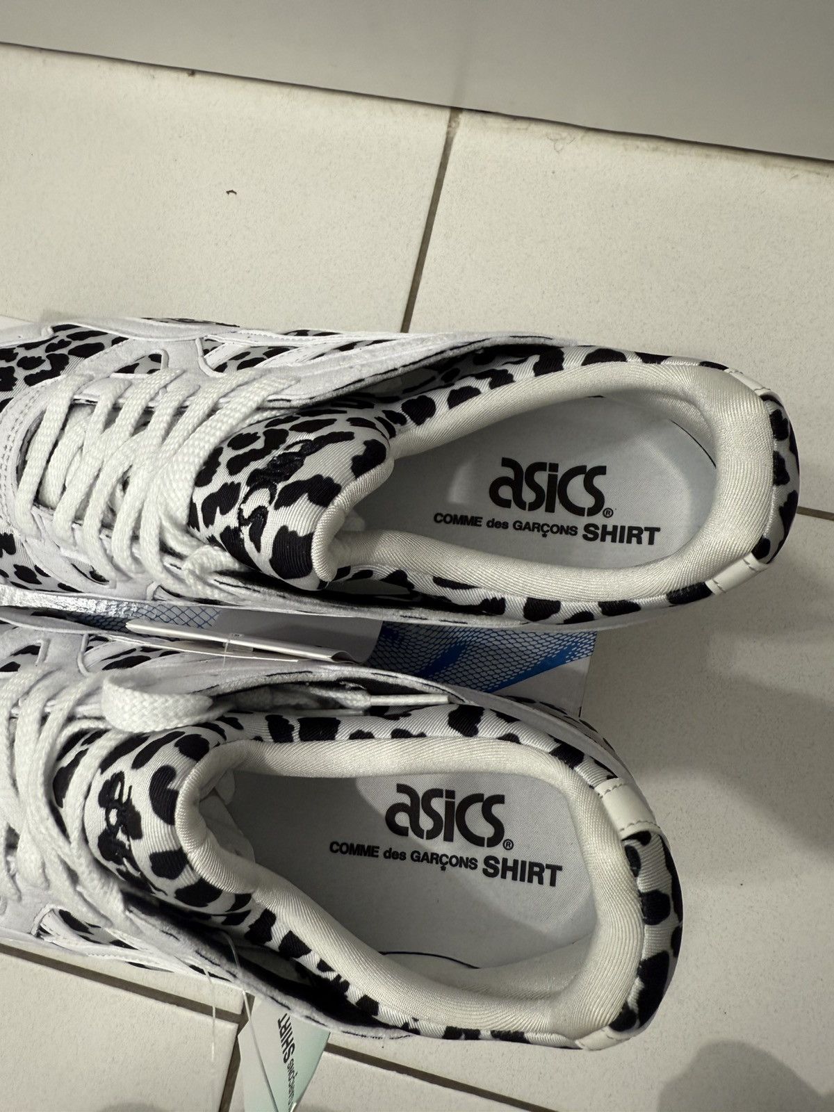 Asics × Comme des Garcons Comme des Garçons SHIRT x ASICS Gel Lyte 5 White Leopard Size US 9 / EU 42 - 4 Thumbnail