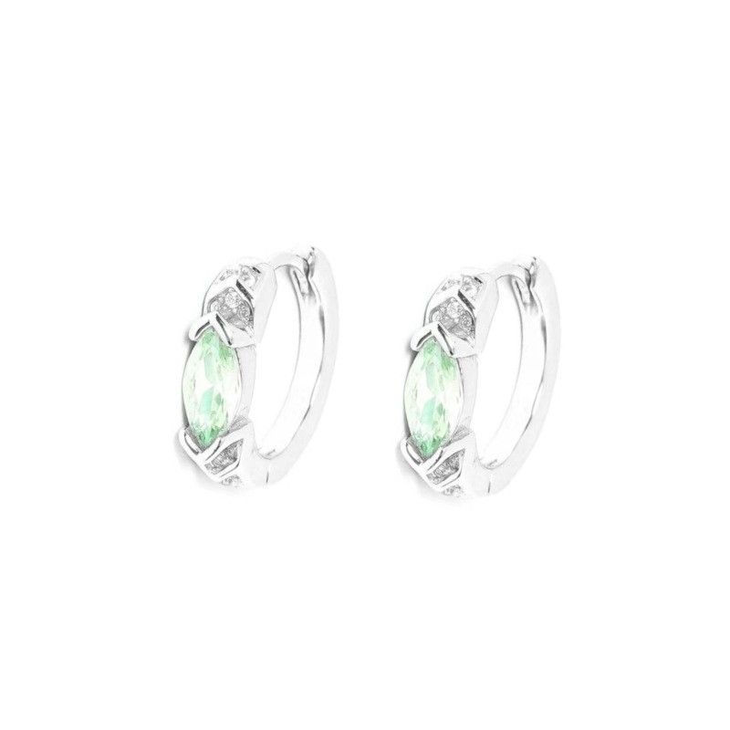 Jewelry × Sterling Silver Future Earrings One Pairs Chrome Jewelry Size ONE SIZE - 5 Thumbnail