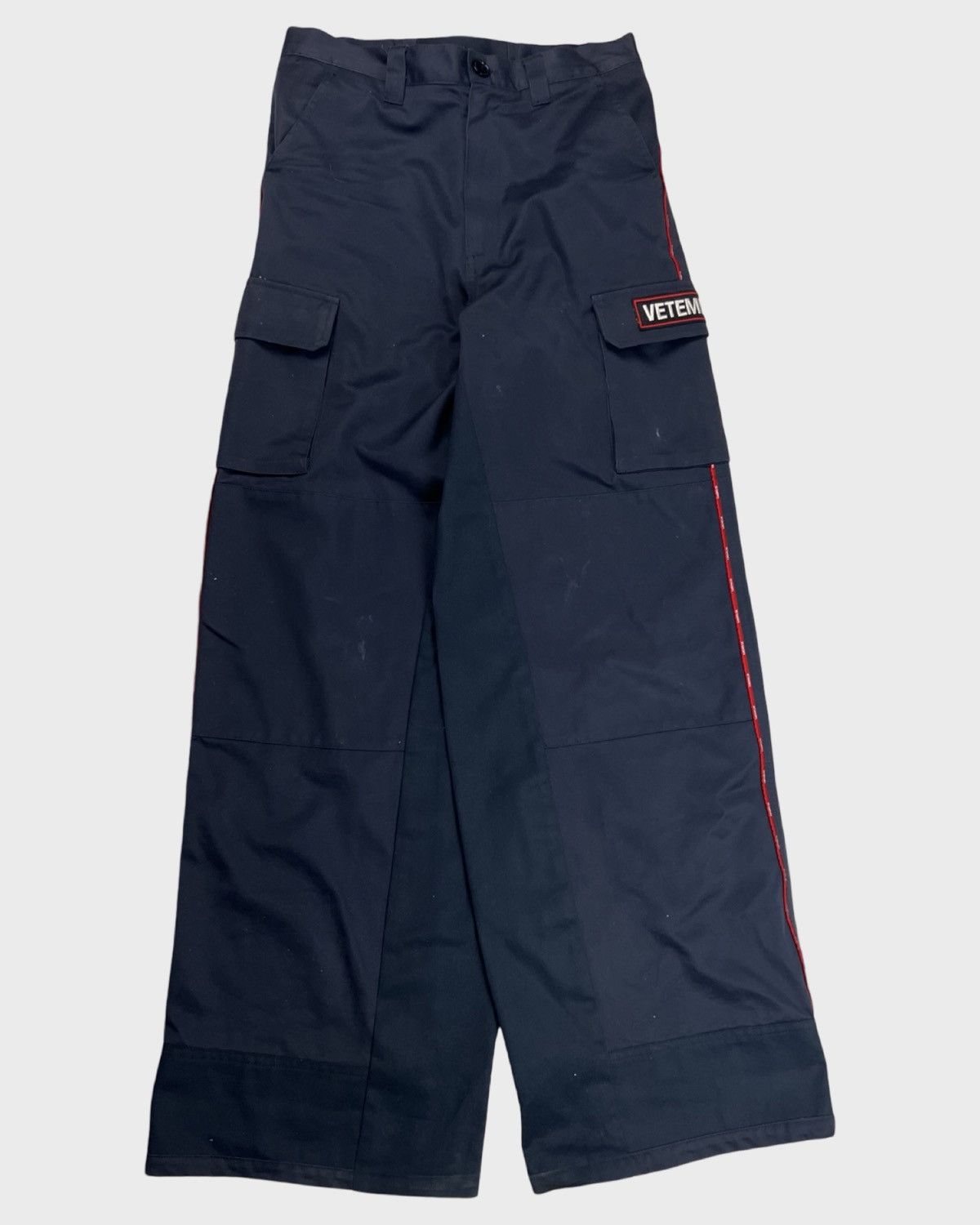 Vetements VETEMENTS SS20 POLICE RUNWAY PANTS BLUE SZ:S Size US 30 / EU 46 - 1 Thumbnail