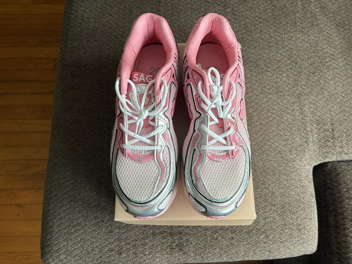 Other Sad Boy Saga Pink Ribbon Trainers Size US 13 / EU 46 - 5 Thumbnail