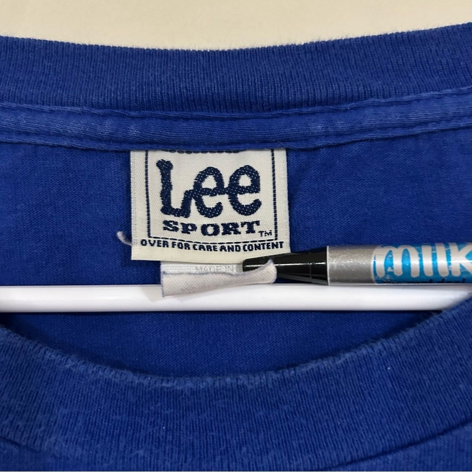 Lee Vintage 2003 Tampa Bay Lighting Hockey Shirt Size US XL / EU 56 / 4 - 3 Thumbnail