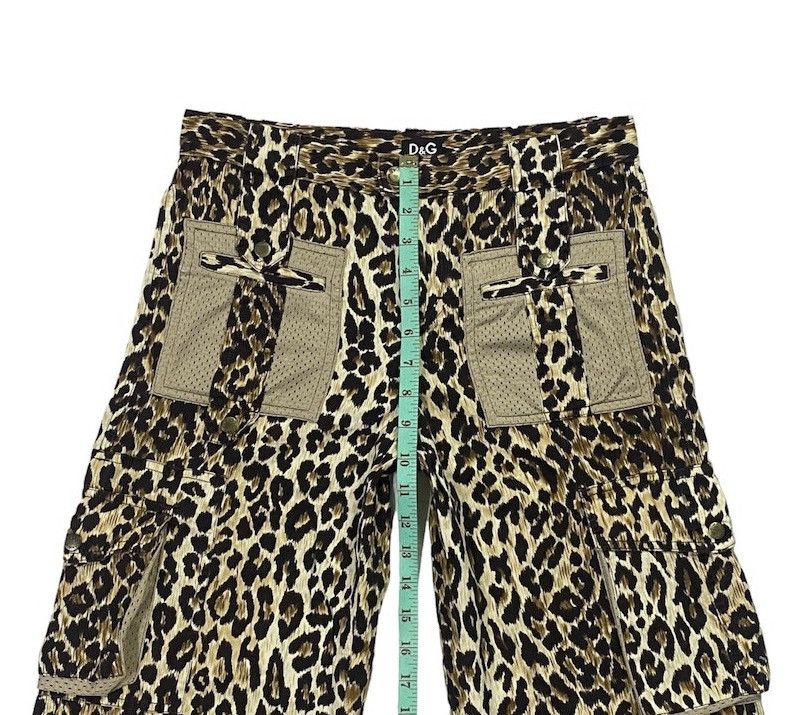 Designer × Dolce & Gabbana Dolce & Gabbana Cargo-Style Joggers Pants With Leopard Pants Size US 30 / EU 46 - 5 Thumbnail