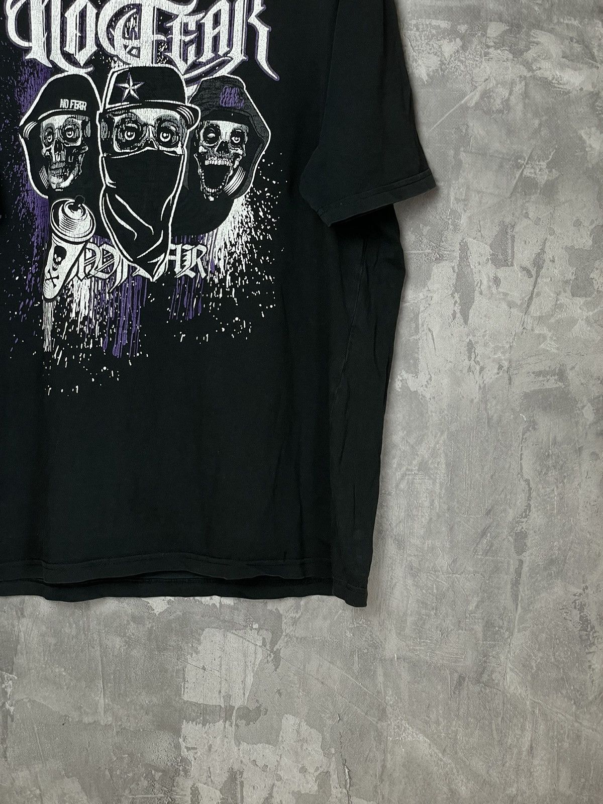 No Fear × Vintage Vintage No Fear Skate Y2K Big Logo T-shirt Streetwear Size L Size US L / EU 52-54 / 3 - 6 Thumbnail