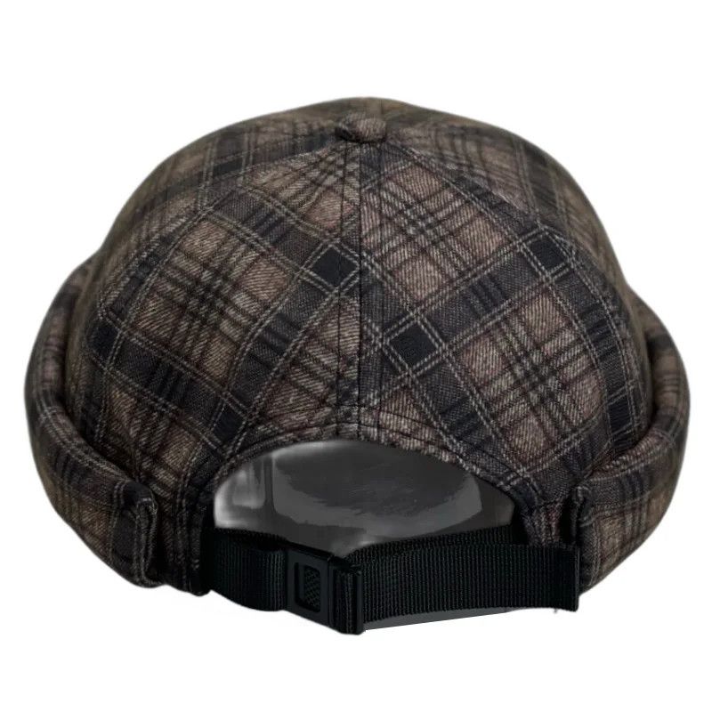 Vintage Ethnic Style Brimless Hip Hop Cap Bonnet Size ONE SIZE - 2 Thumbnail
