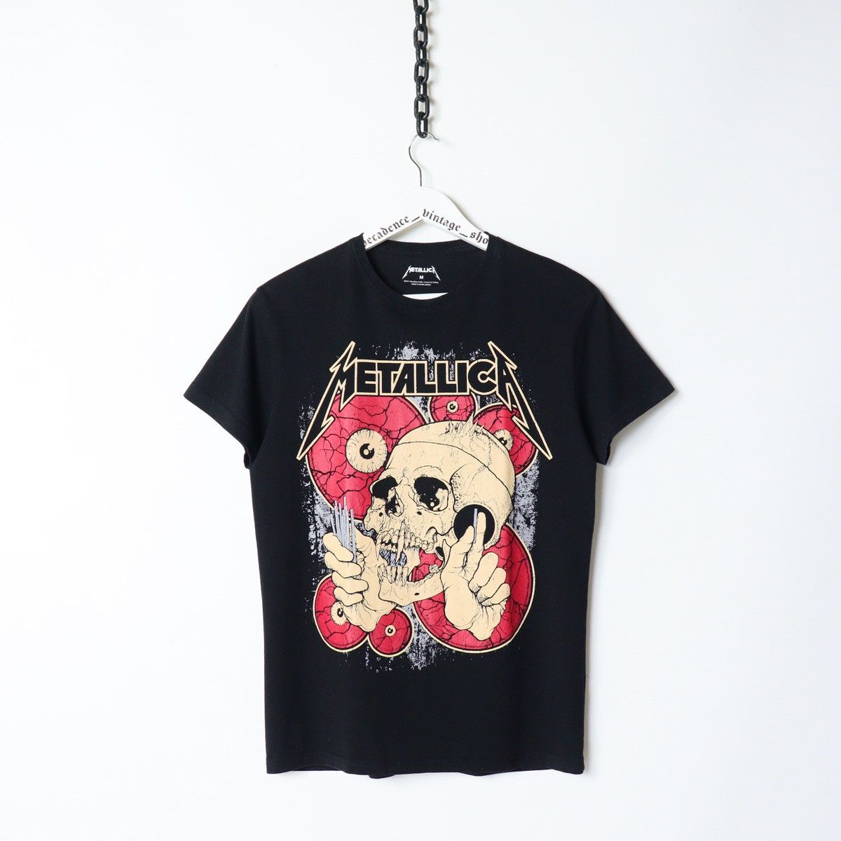 Chemise noire Vintage Y2K Adio skateboard Sz XL Logo ailé