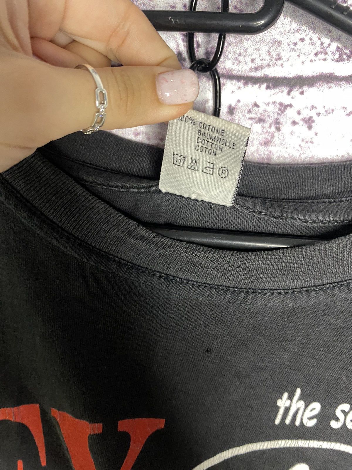 Other Men's distressed SEX Instructor y2k art porn star T-Shirt Size US M / EU 48-50 / 2 - 11 Thumbnail