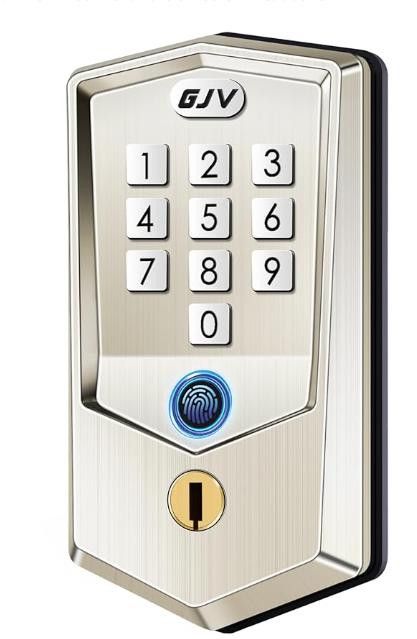NBDN Nobrandedon Keyless Entry Door Lock, Fingerprint Deadbolt & Auto-Lock Size ONE SIZE - 1 Thumbnail