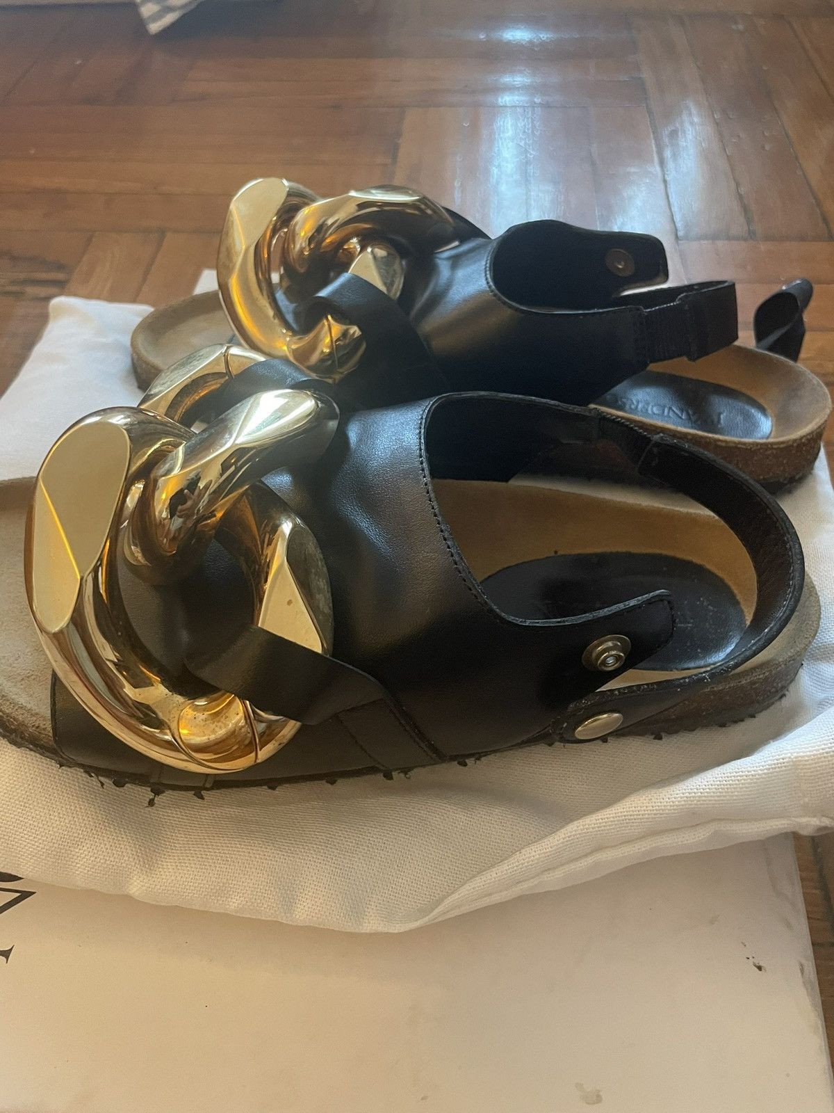 JW Anderson J.W Anderson Chain Link Sandals Size US 8 / IT 38 - 3 Thumbnail