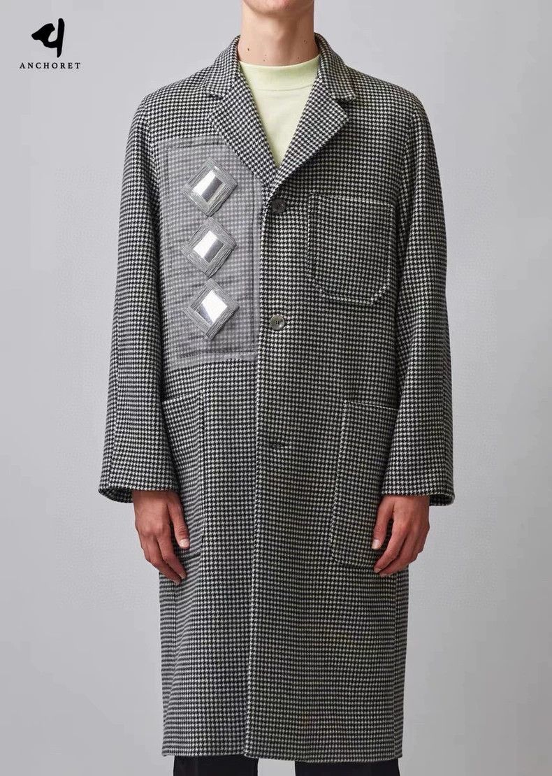 Song For The Mute Song For The Mute Glen Plaid Tweed Coat Size US S / EU 44-46 / 1 - 8 Thumbnail