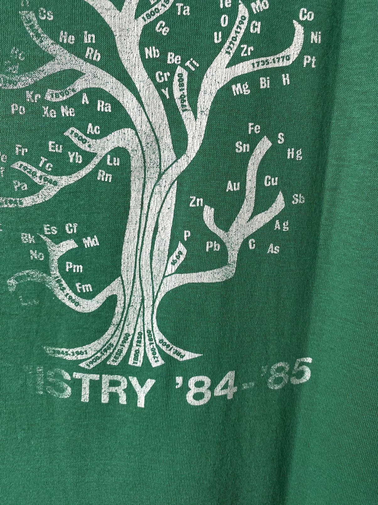 Band Tees Rare! Vintage Chemistry ‘84-‘85 Table Of Elements T Shirt Size US L / EU 52-54 / 3 - 13 Thumbnail