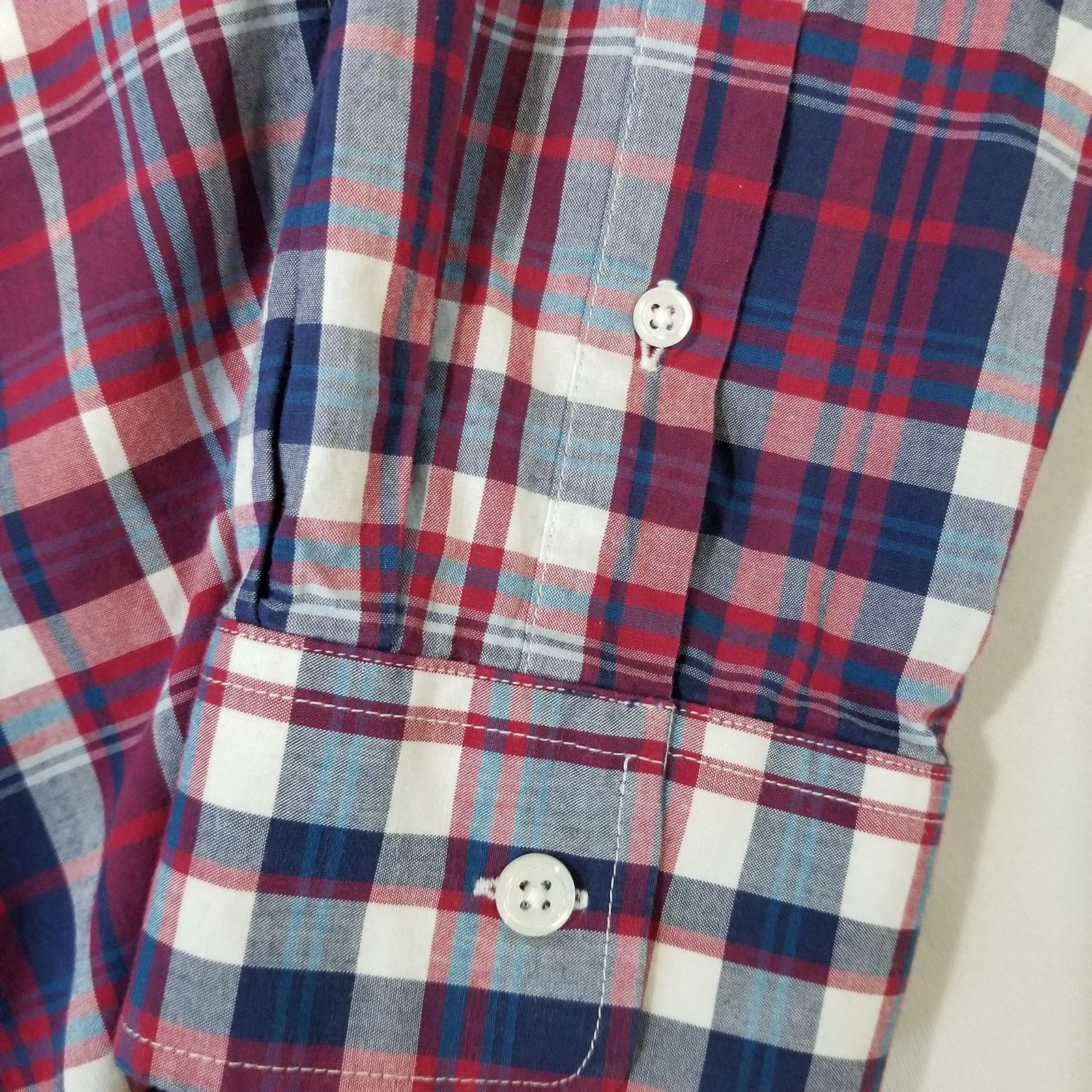 johnnie-O Johnnie-O Hangin Out Shirt XL Button Down Long Sleeve Plaid Size US XL / EU 56 / 4 - 7 Thumbnail