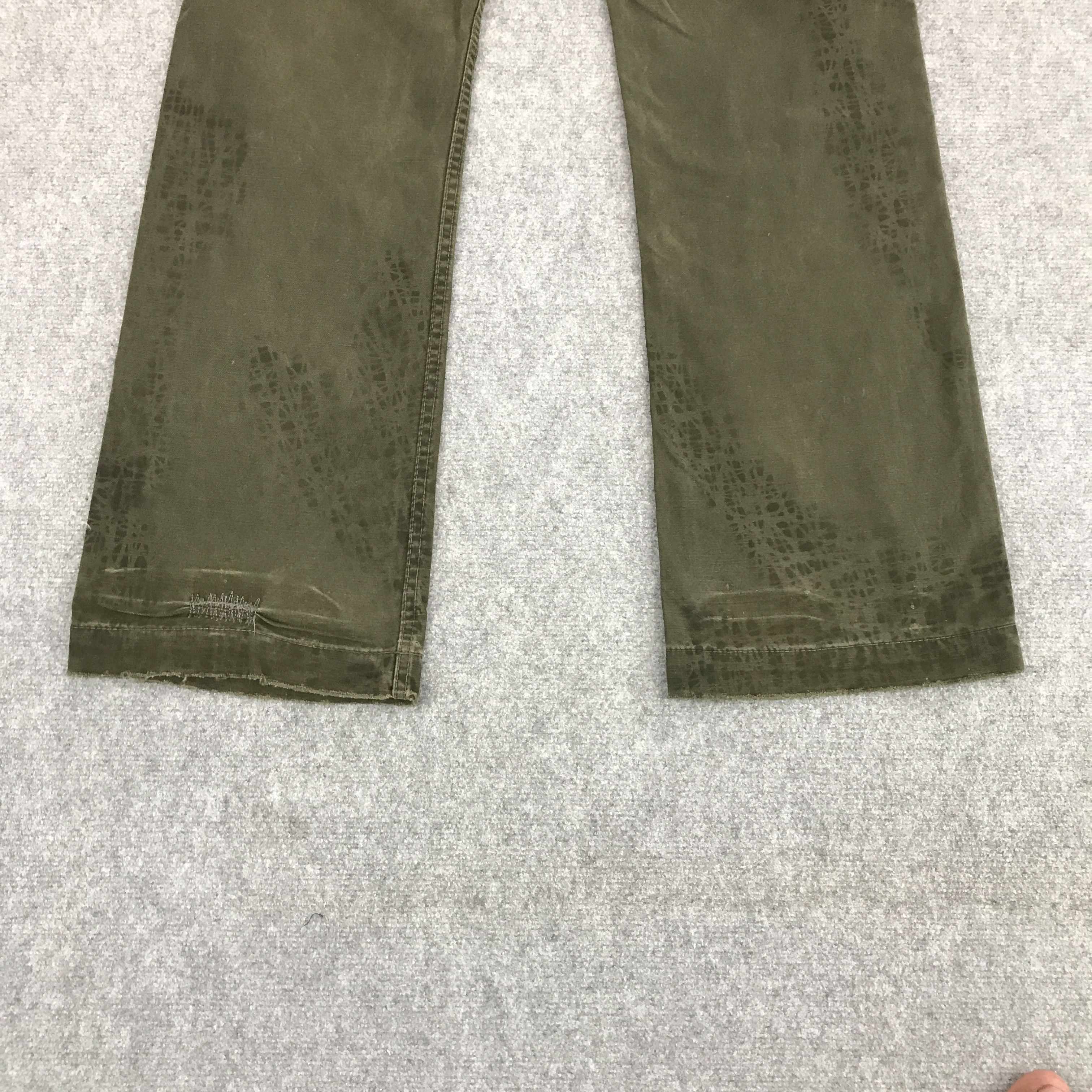 Edwin × If Six Was Nine × Japanese Brand FLARE RARE DESIGN EDWIN BOOTCUT DISTRESSED PANTS Size US 30 / EU 46 - 6 Thumbnail