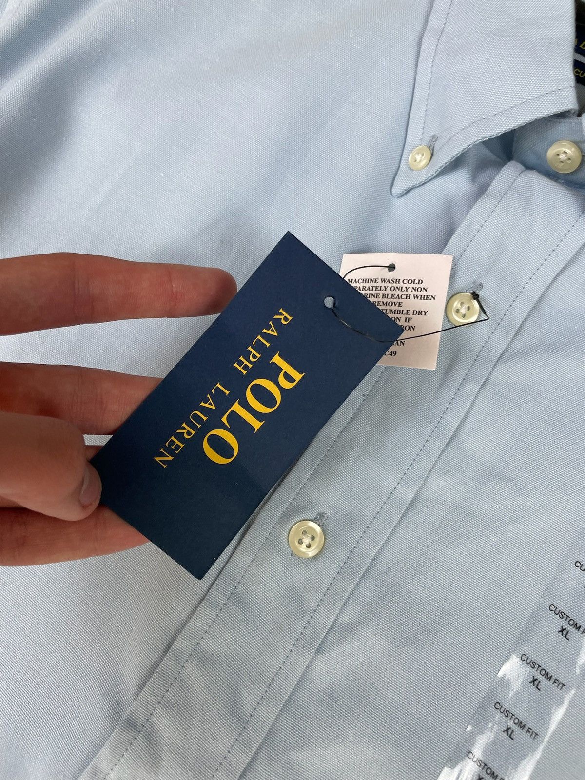 Polo Ralph Lauren Polo Ralph Lauren shirt logo size XL Size US XL / EU 56 / 4 - 4 Thumbnail