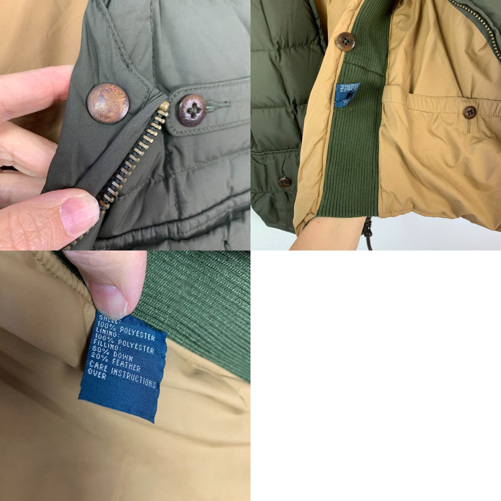 Polo Ralph Lauren Polo Ralph Lauren Vest Polo Ralph Lauren Polo Ralph Lauren Sportsman Tactical Green Quilted Down Zipper Vest Large Mens Vest 90s? Size US L / EU 52-54 / 3 - 9 Thumbnail
