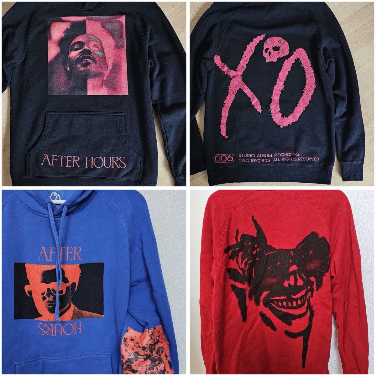 The Weeknd XO After Hours Hoodie Bundle Medium