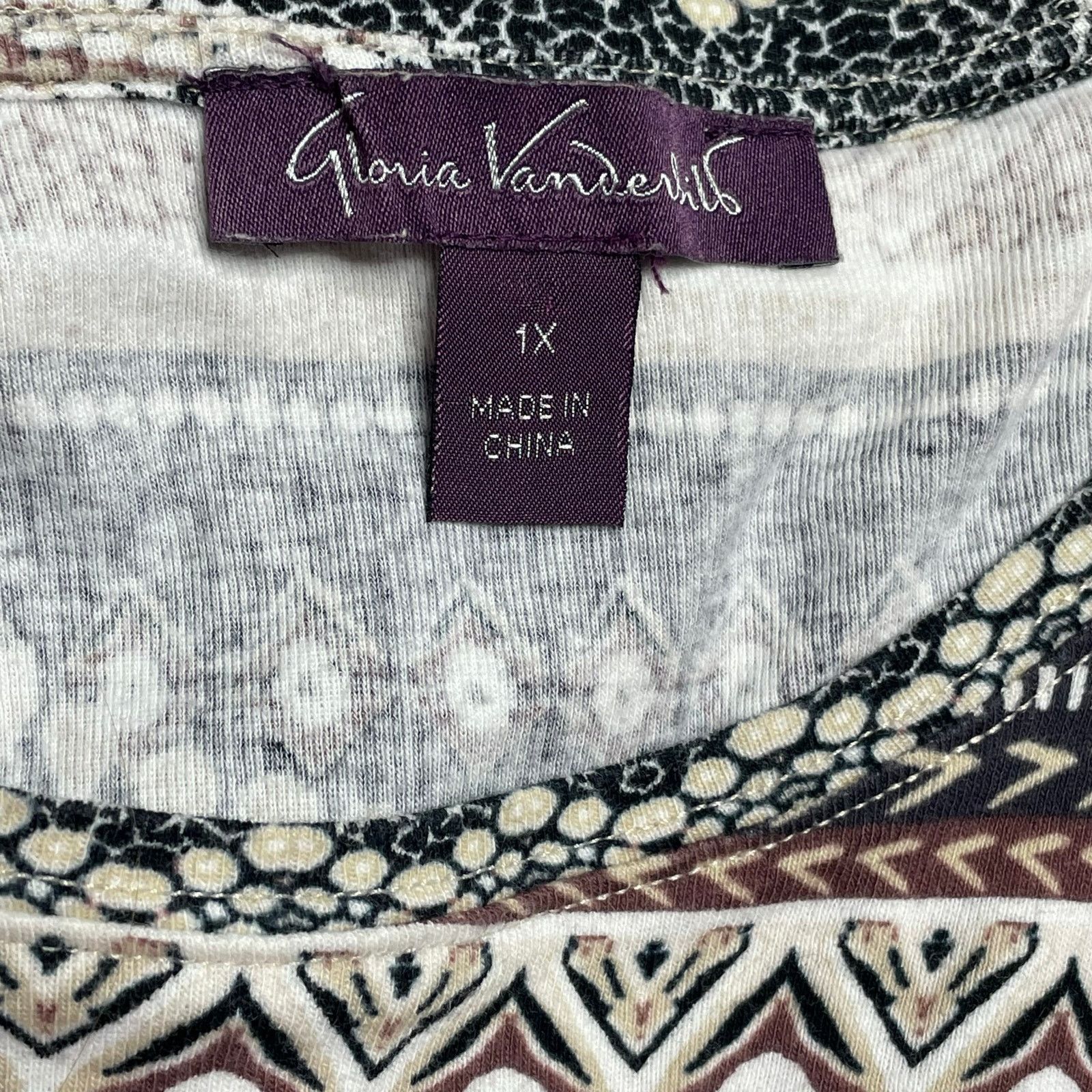 Gloria Vanderbilt Gloria Vanderbilt Shirt Size 1X Size XL / US 12-14 / IT 48-50 - 2 Thumbnail