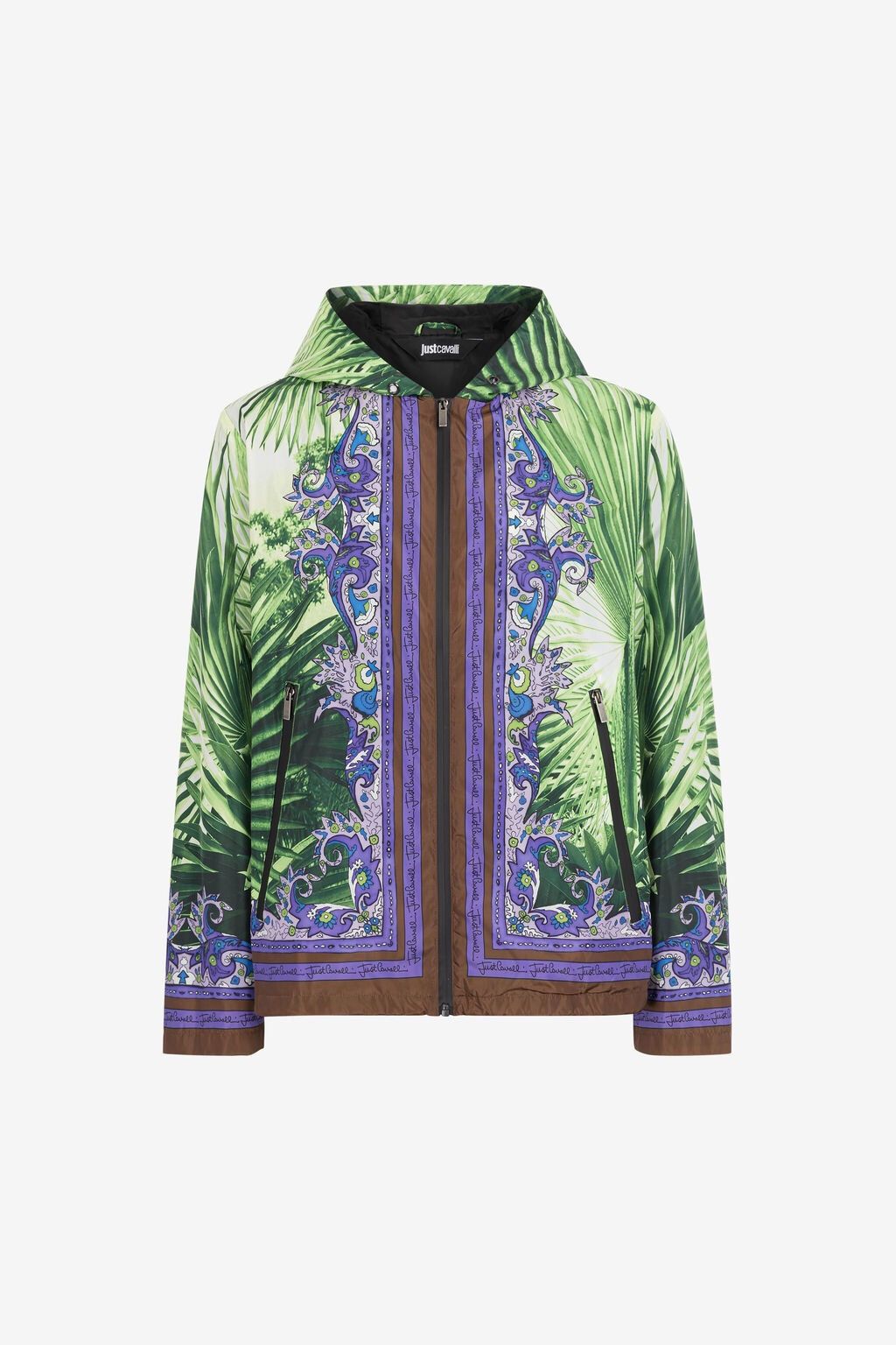 Just Cavalli !DS! FW22 Just Cavalli Eden Foulard Summer Jacket Size US M / EU 48-50 / 2 - 2 Thumbnail