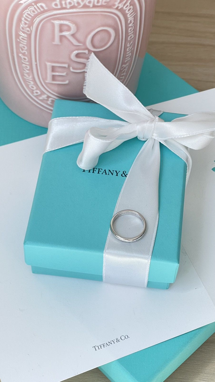 Tiffany & Co. Tiffany & Co. Lucida Notes Ring in Platinum size 4.5 US NEW Size ONE SIZE - 4 Thumbnail