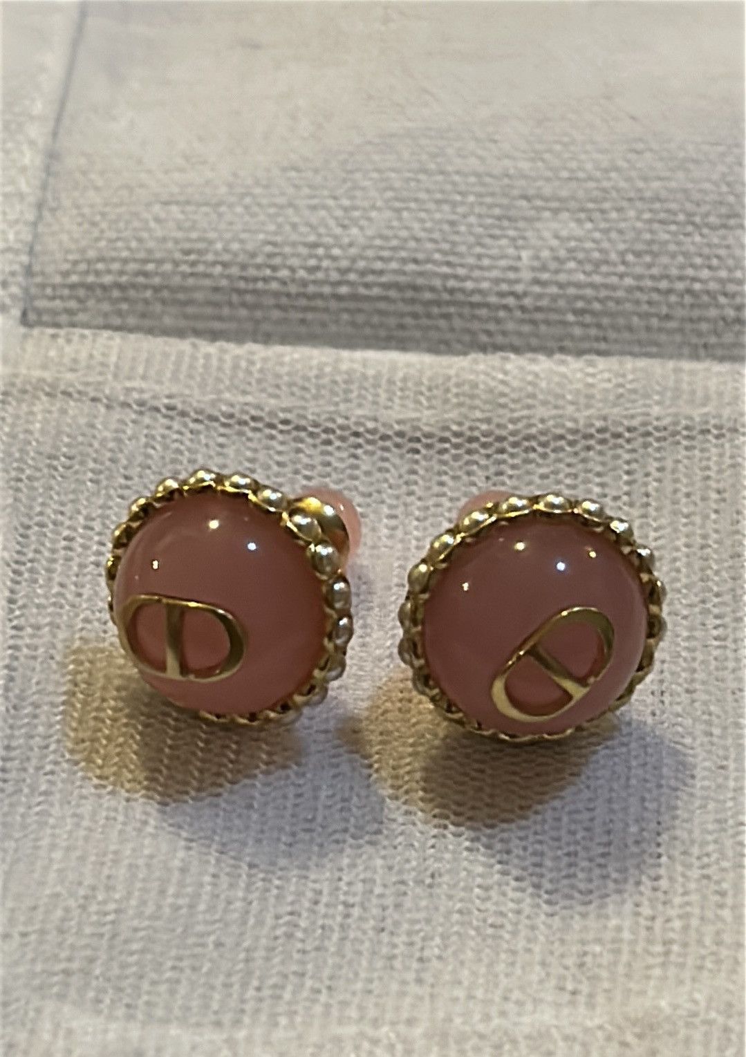 Dior Dior Tribales Earrings Gold-Finish Metal White and Cadmium Size ONE SIZE - 3 Thumbnail