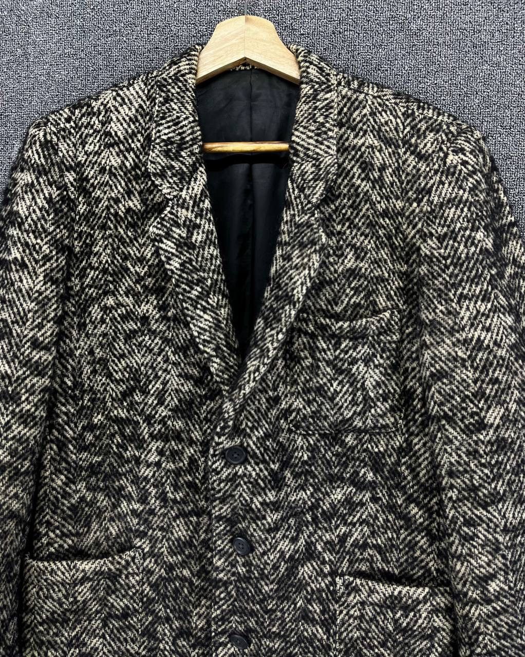 Yohji Yamamoto Vintage Yohji Yamamoto Y’s For Men Wool Button Up Jacket Size US S / EU 44-46 / 1 - 5 Thumbnail