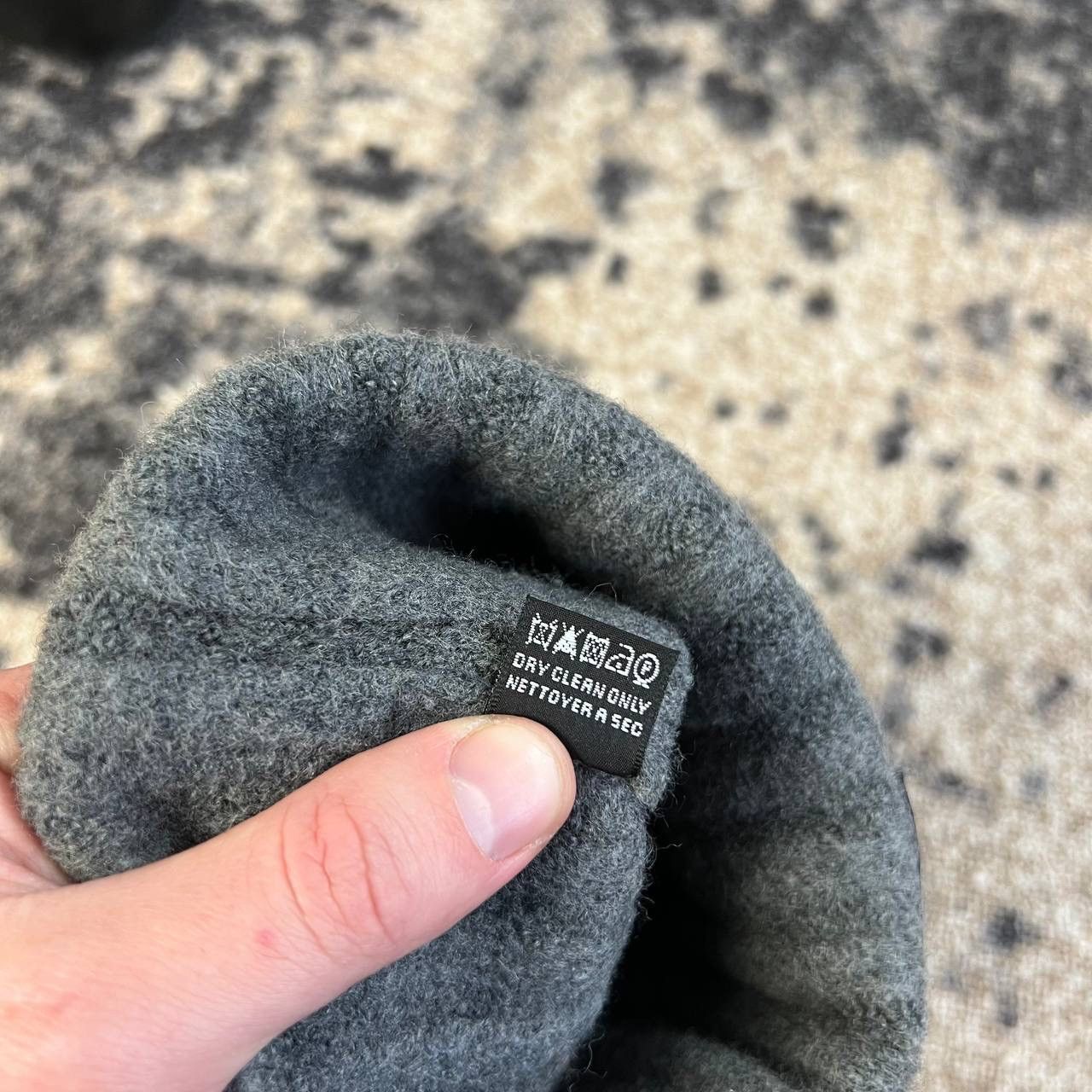 Dior Dior Mini Logo Luxury Wool Beanie Hat Streetwear Style Size ONE SIZE - 6 Thumbnail