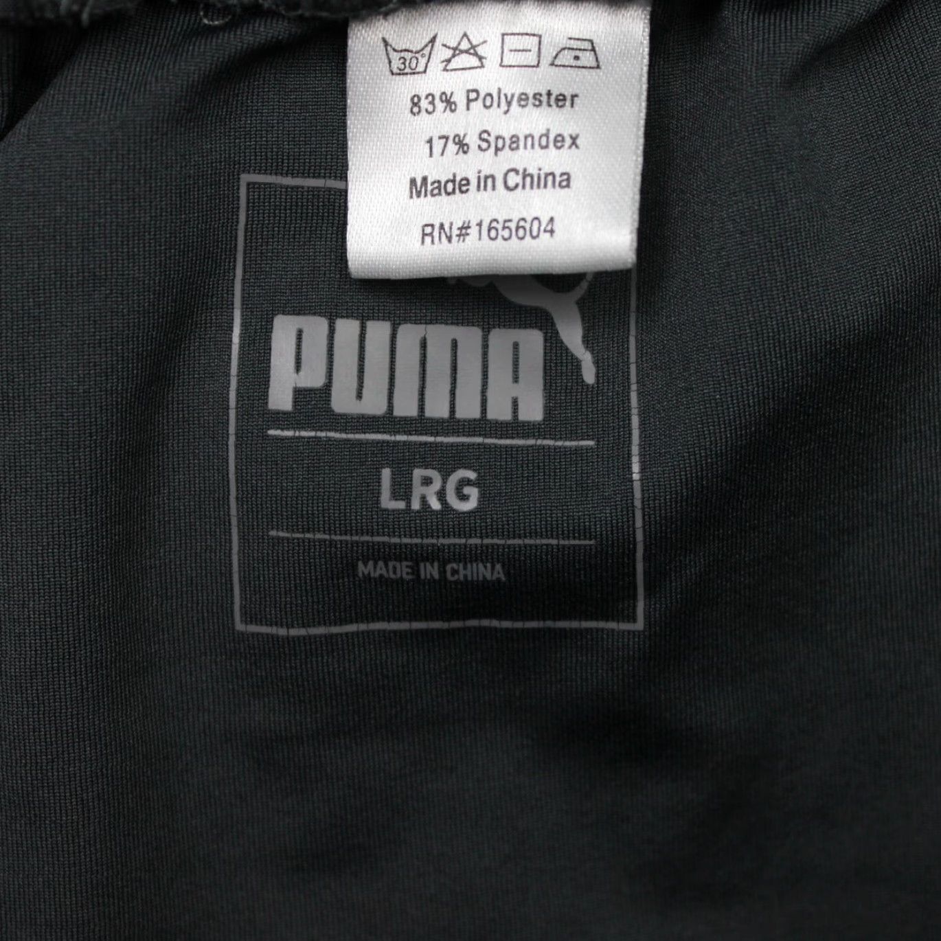 Puma PUMA Shorts Mens Large Black Fully lined Running Drawstring Polyester Stretch Size US 33 - 7 Thumbnail