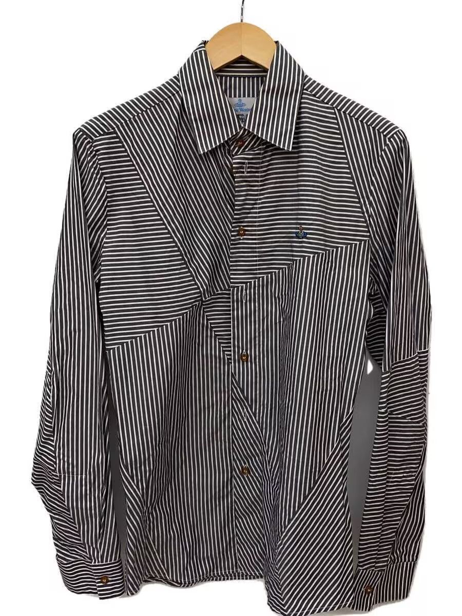 Vivienne Westwood Striped Orb Button Shirt Size US M / EU 48-50 / 2 - 1 Thumbnail