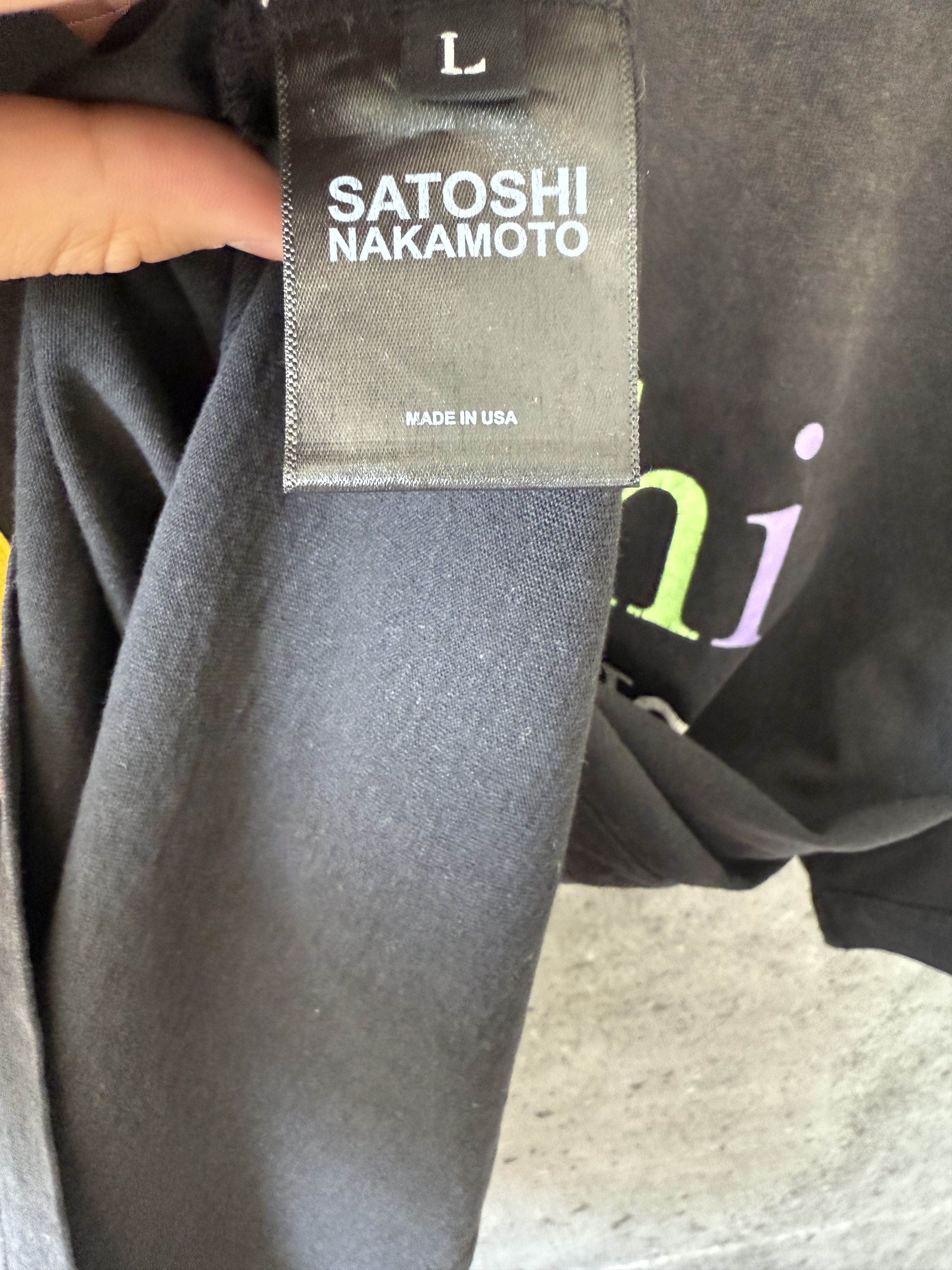 Satoshi Nakamoto Satoshi Nakamoto best code t shirt Size US L / EU 52-54 / 3 - 6 Thumbnail