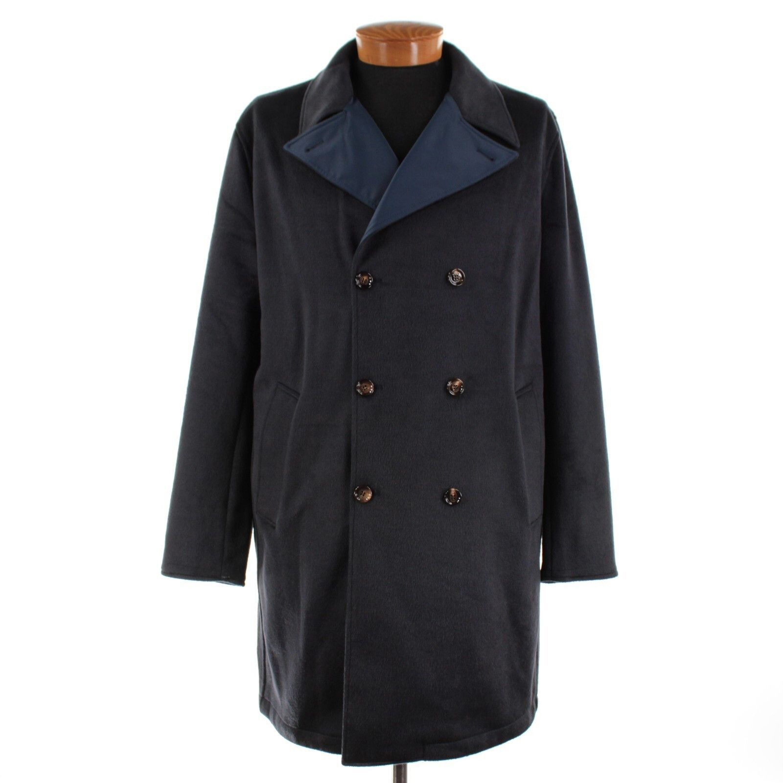 Kiton Kiton Jacket Size XL US In Blue Polyester Blend Size US XL / EU 56 / 4 - 1 Thumbnail