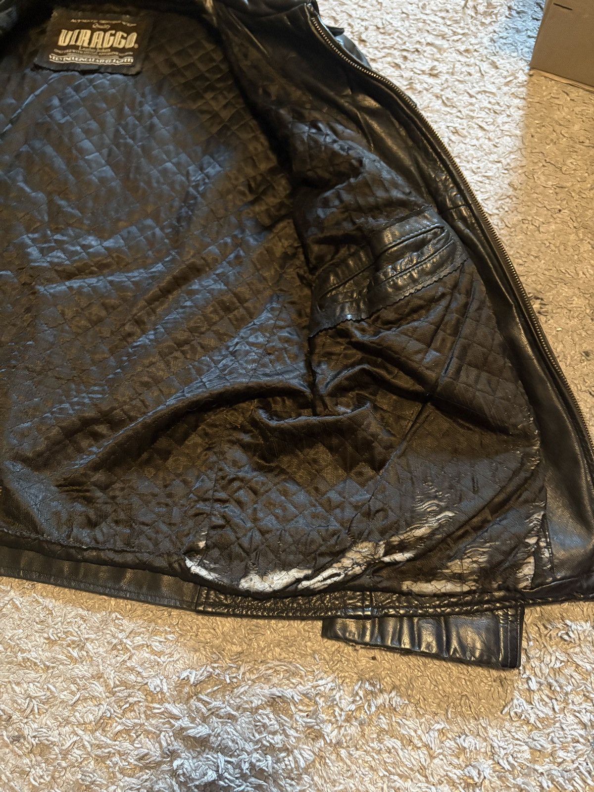 Other Military Pilot Bomber Jacket - Genuine Cowhide Leather. Size US L / EU 52-54 / 3 - 9 Thumbnail