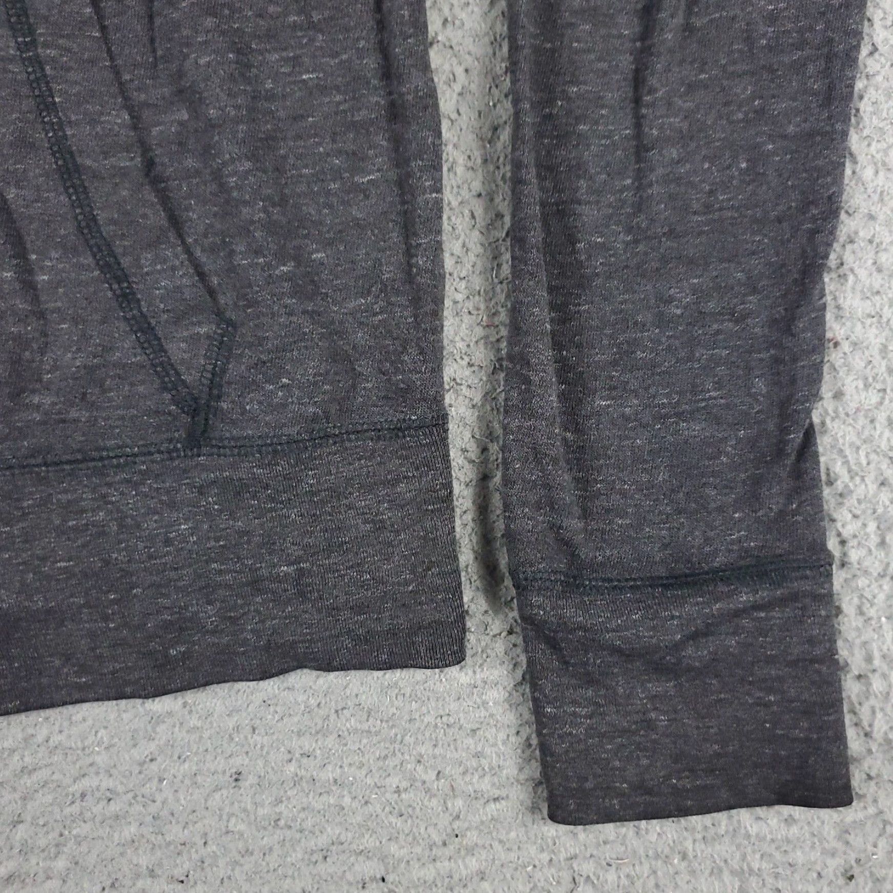 Nike Nike Womens Small Gray Full Zip Up Hoodie Swoosh Sweatshirt Size S / US 4 / IT 40 - 4 Thumbnail